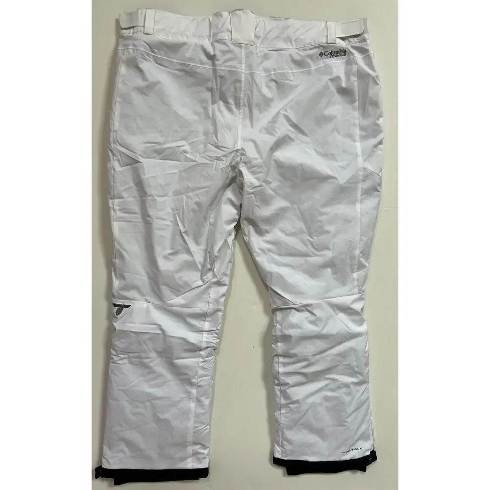 Columbia Titanium Snow Pants Backslope III Insulated Omni-Heat Women's 2X - Picture 10 of 12